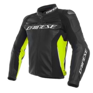 Dainese Racing 3 Black/Yellow Jacket