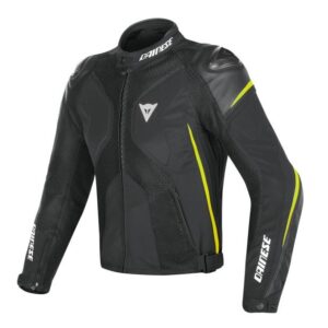 Dainese Super Rider D-Dry Black/Yellow Jacket