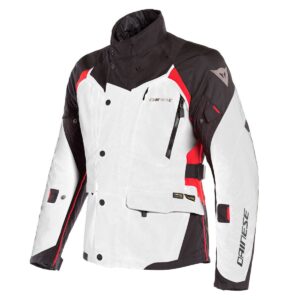 Dainese X-Tourer D-Dry Light-Grey/Black/Tour-Red Jacket