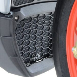 R&G APRILIA RSV4 RF / TUONO 1100 '15- BLACK OIL COOLER GUARD