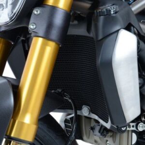 R&G DUCATI MONSTER 1200/S '14- BLACK RADIATOR GUARD