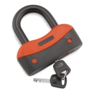 BULLY LOCKS U-SHAPED DISC LOCK - RED