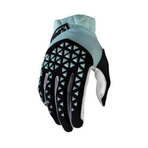 100% AIRMATIC SKY BLUE/BLACK GLOVES