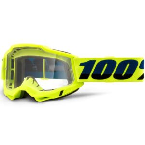 100% ACCURI2 GOGGLE YELLOW CLEAR LENS