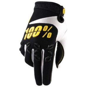 100% AIRMATIC YELLOW/BLACK GLOVES