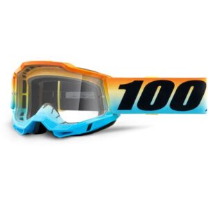 100% ACCURI2 YOUTH GOGGLE SUNSET CLEAR LENS