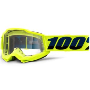 100% ACCURI2 YOUTH GOGGLE YELLOW CLEAR LENS