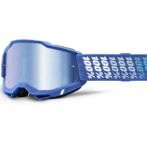 100% ACCURI2 GOGGLE YARGER BLUE MIRROR LENS